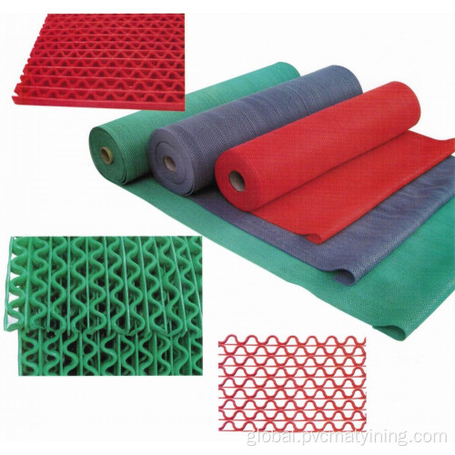 Pvc Loop Mat 6MM Hot Sell Anti Slip Bath Mat Factory